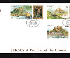 2004 Jersey Jersey - "A Peculiar of the Crown" Commemorative Stamps First Day Cover (FDC)