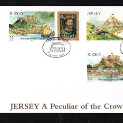 2004 Jersey Jersey - "A Peculiar of the Crown" Commemorative Stamps First Day Cover (FDC)