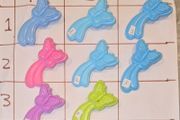 2 Euro Each - Butterfly Brushes MLP G1 My Little Pony Accessories