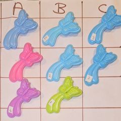 2 Euro Each - Butterfly Brushes MLP G1 My Little Pony Accessories