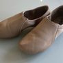 Kids caramel dance leather shoes Image 4