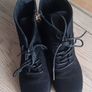 Black Lace up Ankle Boots Image 4