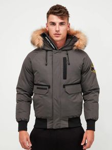 Mens Zavetti Canada Abelli Bomber Jacket Size Large