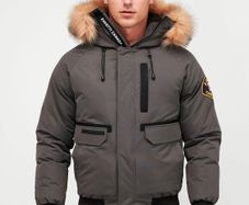 Mens Zavetti Canada Abelli Bomber Jacket Size Large