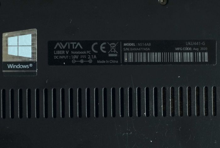 Avita 14' Laptop_NS14A8