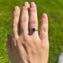 Sapphire engagement ring Image 3