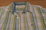 SALE E1 Blue/Green Shirt.  Age 4-5