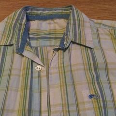 SALE E1 Blue/Green Shirt.  Age 4-5