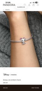 Disney Stitch Pandora Charm