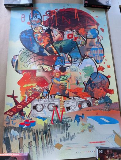 Kevin Tong Eternal Sunshine Summer Variant LE75 Screen Print Movie Poster Spoke Art