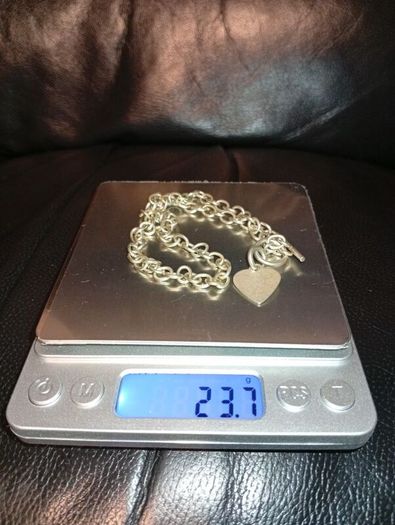 silver necklace