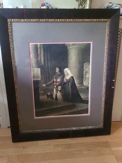 Huge Classic print - The Dedication  - Edmund Blair Leighton