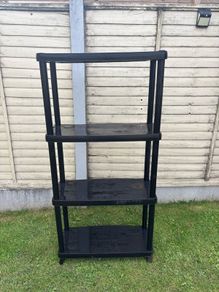 4 Tier Plastic Shelving Unit