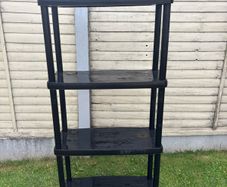 4 Tier Plastic Shelving Unit