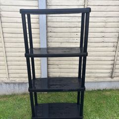 4 Tier Plastic Shelving Unit