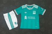 Liverpool away kid sizes  season 25/26
