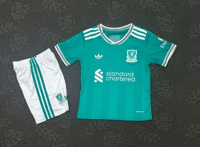 Liverpool away kid sizes  season 25/26