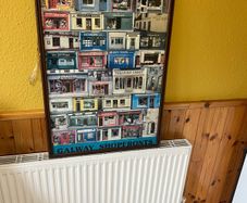 Beautiful framed poster of Galway Shop Fronts