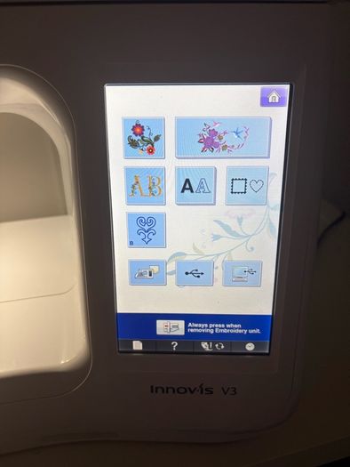 Brother Innovis V3 Embroidery Machine