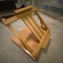 travel easel with storage drawer and mid level brushes and acrylic paints Image 2