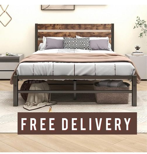Double Metal Bed Frame