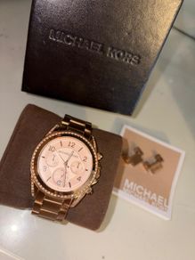 Michael Kors Rose Gold Watch Genuine