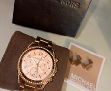 Michael Kors Rose Gold Watch Genuine