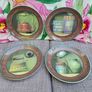 Set of 4 Peter Stanier Fine China Decorative Plates Staffordshire England Rustic Kitchen Still Life Image 6