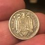 Rare 1947 Una Pesetas 56 Inside Star Image 2