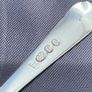 antique Georgian teaspoon Image 6