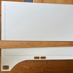 Technical drawing boards an T square