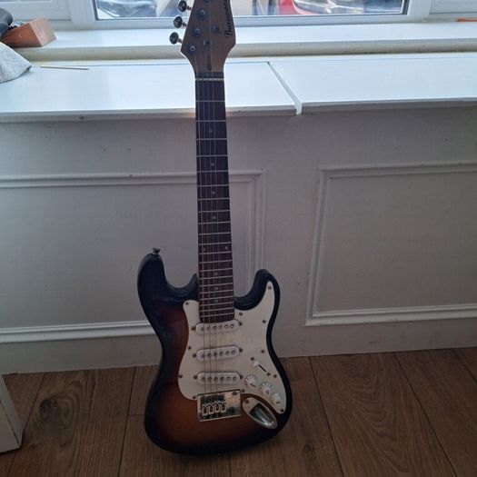 Burswood Electric Guitar Sunburst