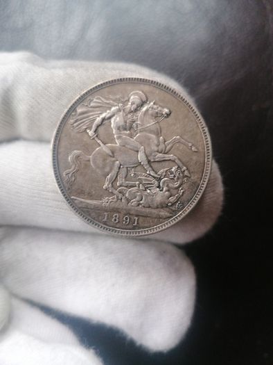 1891 Silver Crown Coin
