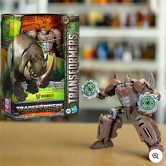 Transformers: Rise of the Beasts Voyager Class Rhinox Action Figure