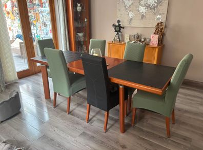 dining table and chairs