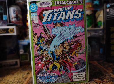 New Titans ! Issue #90 ! Death from The Skies ! 1992 ! by DC Comics !