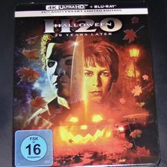 Halloween H20: 20 Years Later Rare 25th Anniversary Limited Edition 4K SteelBook (German Import)