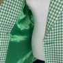 Brand-new Green and White Double-breasted Savida Image 10