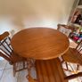 Round Dining Table with 4 Chairs Image 2