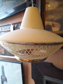 Mid Century UFO ceiling light