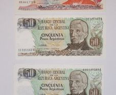 Argentina 1983-1985 notes UNC