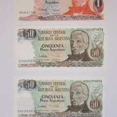 Argentina 1983-1985 notes UNC