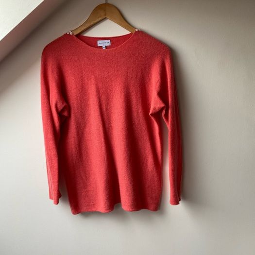 Bianco & Blu Wool Cashmere Sweater