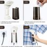 Handheld Garment Steamer Clothes Steamer, 800W Ironing Machine Remove Wrinkles/Steam/Soften/Clean/Sanitize/Sterilize Portable Handheld Travel Steamer for Home Image 6