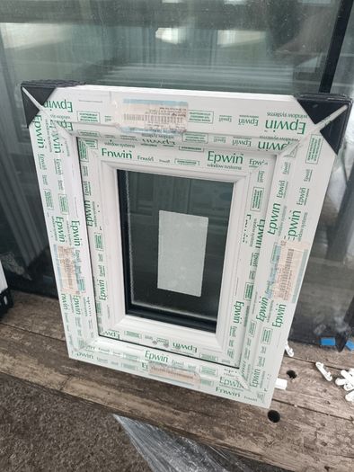 5 white pvc bathroom windows