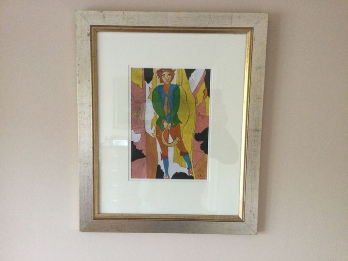 Art - Mixed Media on Board ( Piet Sluis)