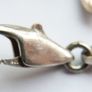 Vintage 925 Sterling Silver charm bracelet with flower charms Image 6