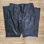 Vintage 1990's Siena Studio Genuine Leather Black Trousers Image 8
