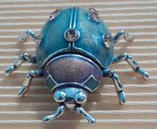 BROOCH - Large Bug - Beetle
