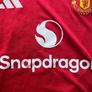 Manchester United 2025/26 Authentic Home L/S XL Jersey Image 5